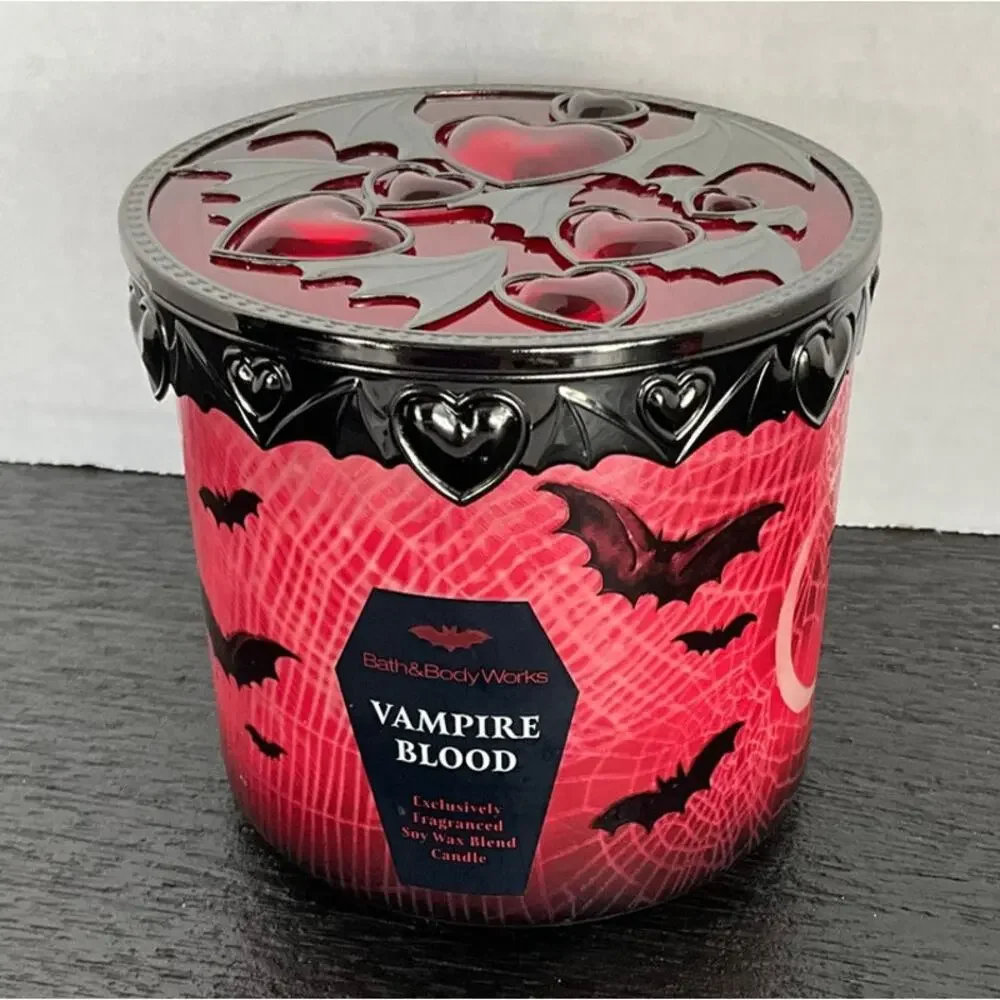 Bath and Body Works Vampire Blood 3 Wick Candle